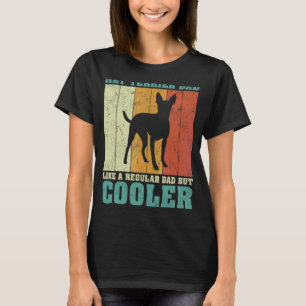 Mens Vintage Retro Rat Terrier Dad Like A Regular T-Shirt