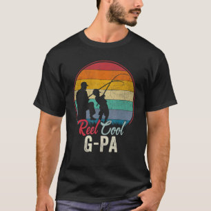 Mens Vintage Retro Reel Cool G Pa Fathers Day T-Shirt