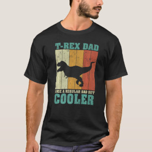 Mens Vintage Retro Rex Dad Like A Regular Dad Fath T-Shirt