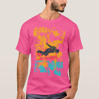 Mens Vintage Skydiver Skydiving T-Shirt