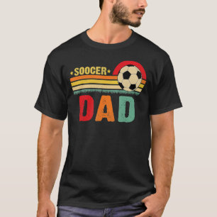 Mens Vintage Soccer Dad Daddy Father's Day T-Shirt