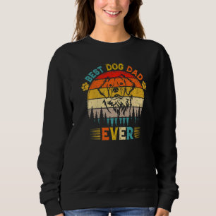 Mens Vintage Sunset Best Goldendoodle Dog Dad Ever Sweatshirt