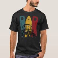Mens Vintage Tractor Dad Farming Father Farm
