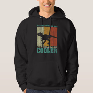 Mens Vintage Tyrannosaurus Dad Like A Regular Dad  Hoodie