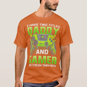 Mens Vintage Video Games Funny  Gaming Gift Mens D T-Shirt