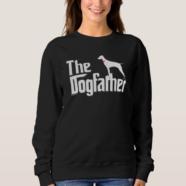 Mens Vizsla   Vizsla dad Sweatshirt (Front)
