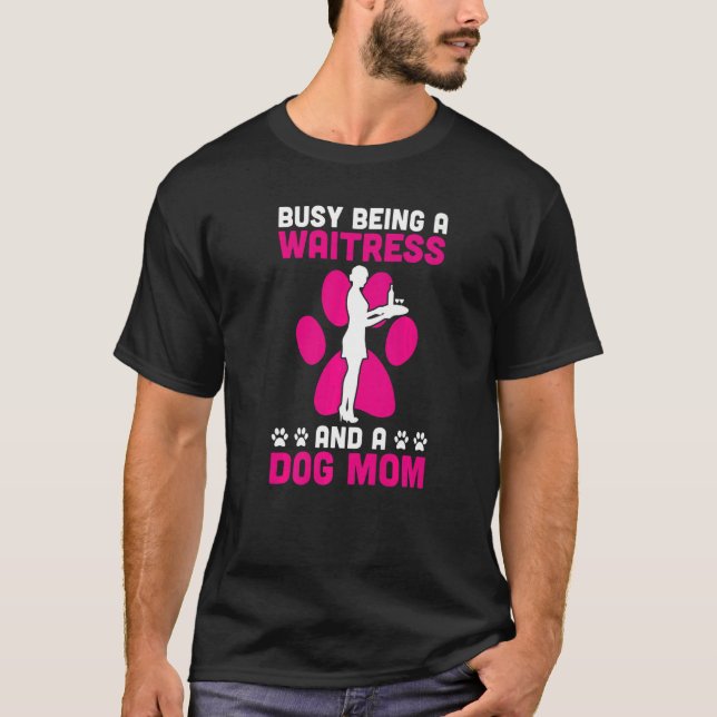 Mens Waiter Waitress Server Work In Gastronomy  8 T-Shirt (Front)