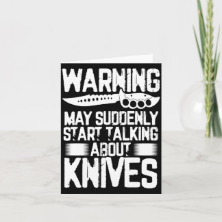 Mens Warning May Suddenly Start Talking About Card