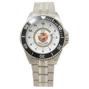Men's Watch Custom Basketball - Add name/Number
