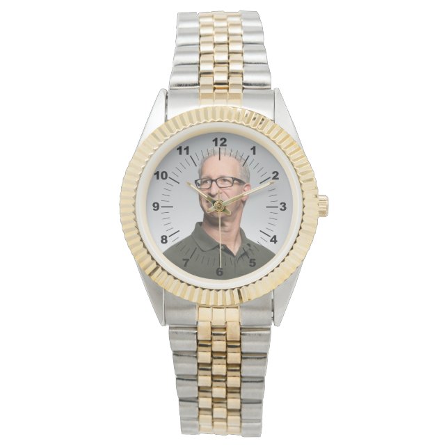Men's Watch - Personalised - Two-Tone (Front)