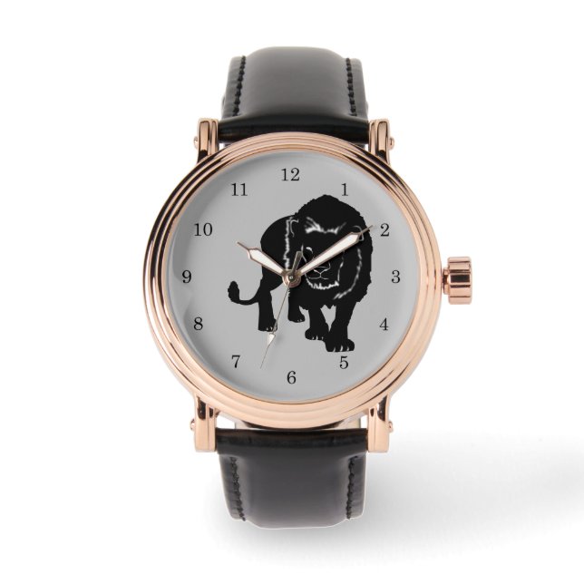 Men's Watch with Lion (Front)