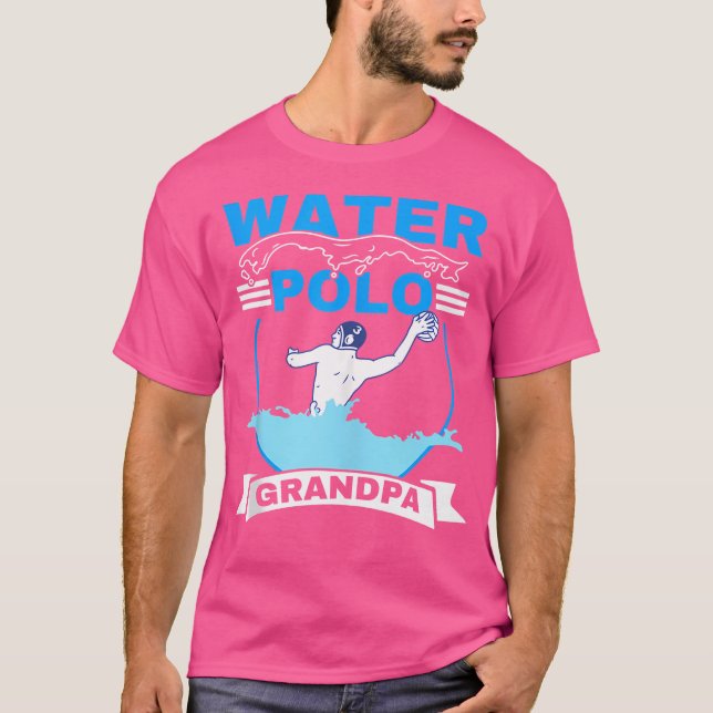 Mens Water Polo Grandpa Waterpolo Player Grandfath (Front)