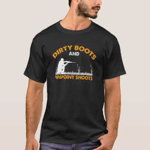 Mens Waterfowl Hunting For An Flying Duck Hunting T-Shirt