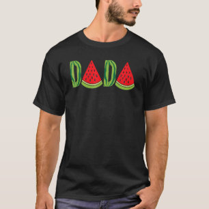Mens Watermelon Hello Summer Vacation Tropical Fr T-Shirt
