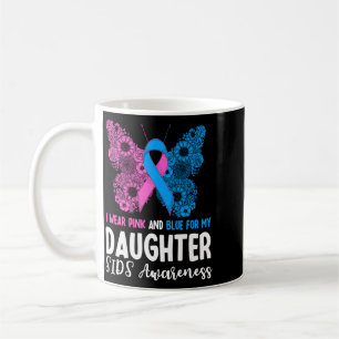 Mens Wear Pink And Blue For Daughter Sids Coffee Mug