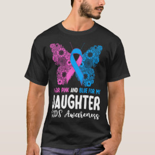 Mens Wear Pink And Blue For Daughter Sids T-Shirt