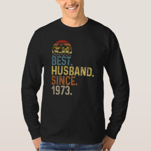 Mens Wedding Anniversary Design Best Husband Since T-Shirt