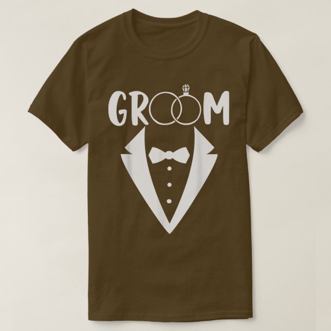 Mens Wedding Bachelor Marriage Groom Bachelor Part T-Shirt (Design Front)