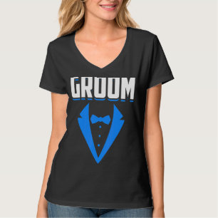 Mens Wedding Marriage Groom Matching Bachelor Part T-Shirt