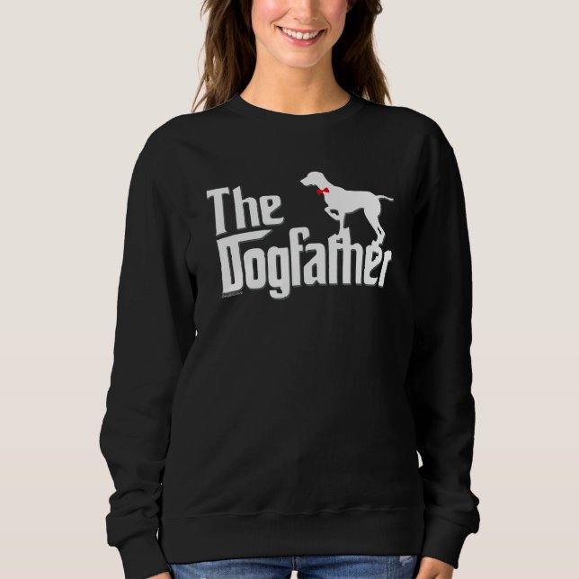 Mens Weimaraner   Weimaraner dad Sweatshirt (Front)