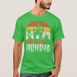 Mens Weird Halloween Vintage Retro Creepy Art Funn T-Shirt