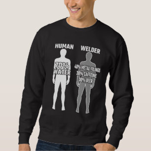Mens Welder Funny Saying Welder clothes Metalworke Sweatshirt