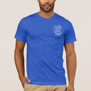 Mens White Logo T-Shirt HVC Play More
