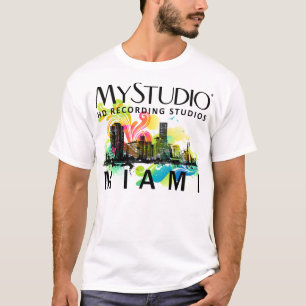 Mens White Miami T-Shirt