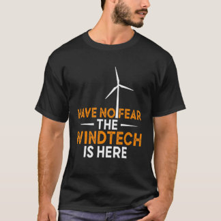 Mens Windmill Operator Nacell Renewabel Energy T-Shirt