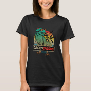 Mens Women Kid Matching Family Daddysaurus Trex Fa T-Shirt