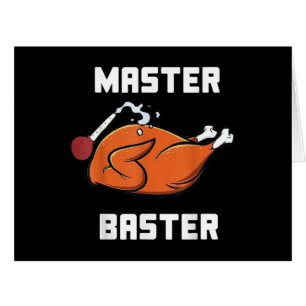 Mens Women Master Baster Funny Turkey Baster Thank