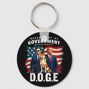 Mens Womens Doge Department Of Government Key Ring