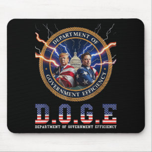 Mens Womens Doge Department Of Government Mouse Pad