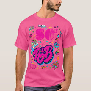 Men'S Women'S Kids Cool Retro I Heart 80'S Rb Musi T-Shirt