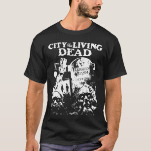 Mens Womens Lucio Fulci Horror Movies Haunting Cit T-Shirt