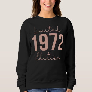Mens Womens Vintage 1972  Born In 1972 Sweatshirt