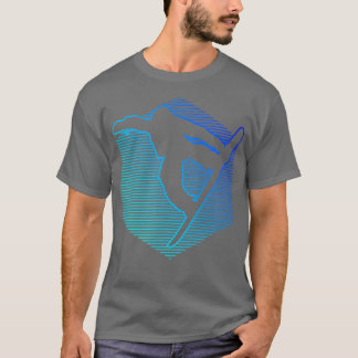 Men's Women's Winter Sports Snowboarder Snowboard T-Shirt