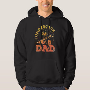 Mens Woodworker Axe Arborist Lumberjack Dad 11 Hoodie