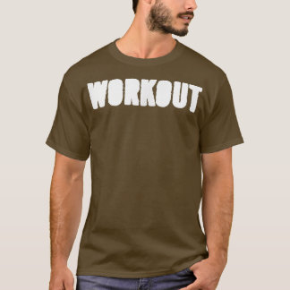 Mens WORKOUT Gym Fitness Workout Bodybuilding Moti T-Shirt