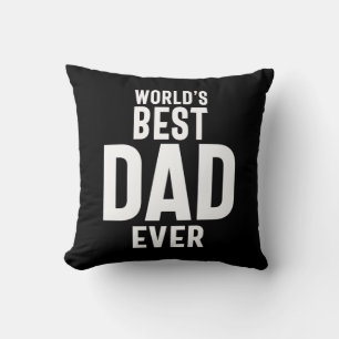 Mens World's Best Dad Ever Cushion