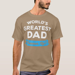 Mens World's Greatest Dad Runner Up Funny Father' T-Shirt
