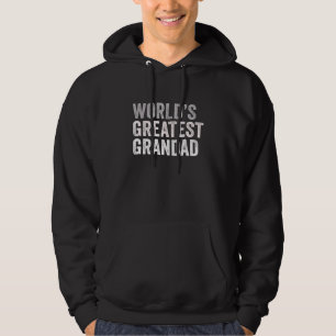 Mens Worlds Greatest Grandad Grandpa Grandfather Hoodie