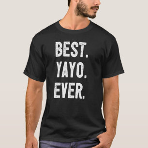 Mens Yayo Grandpa I Love Yayo Spanish Granddad Bes T-Shirt