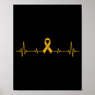Mens Yellow Ribbon Suicide Prevention Awareness Poster