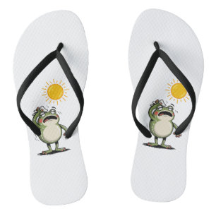 Men's Zen Frog Sunny Day Flip-Flops - Relaxed  Jandals