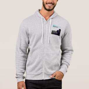 Men's zip hoodie