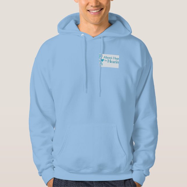 Men's zip up hoodie (Front)
