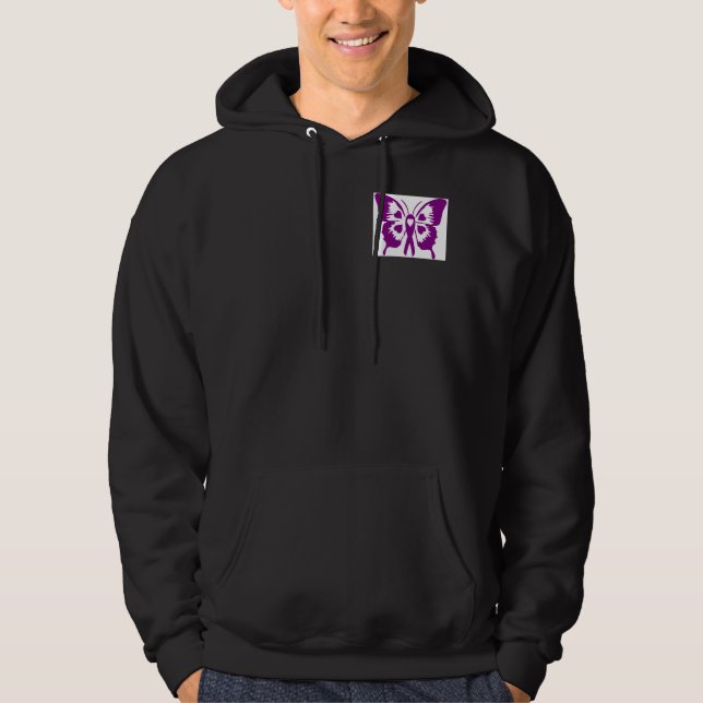 MEN'S ZIPPERED HOODED SWEAT SHIRT (Front)