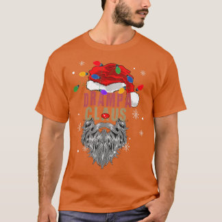 MensClaus Ugly Christmas Santa With Light Grandpa4 T-Shirt