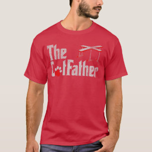 Menshe Cat Father Funny Cat Dad Feline Father Kitt T-Shirt
